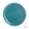Luminarc 6 Assiettes Plates Icy Blue 26cm