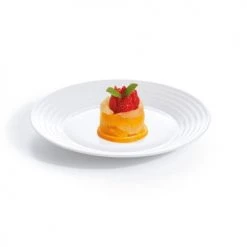 Luminarc Assiettes à Dessert Assiette à Dessert Blanche D19cm -Assiettes Soldes Magasin assiette a dessert blanche d19cm 7