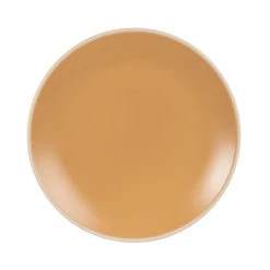 Maisons Du Monde Assiettes à Dessert Assiette à Dessert En Faïence Jaune - Lot De 6