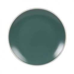 Maisons Du Monde Assiettes à Dessert Assiette à Dessert En Faïence Verte - Lot De 6