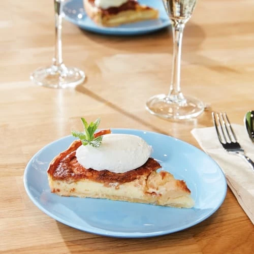 Luminarc Assiettes à Dessert Assiette à Dessert En Opale Bleu D19cm 2 Luminarc Assiettes à Dessert Assiette à Dessert En Opale Bleu D19cm – Image 2