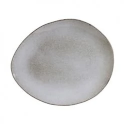 Trends Home Assiettes Plates Assiette à Dessert Galet Gris