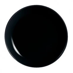Luminarc Assiettes à Dessert Assiette à Dessert Noire D19cm