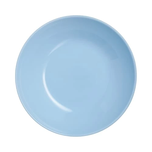 Luminarc Assiettes Plates Assiette à Soupe En Opale Bleu D20cm 1 Luminarc Assiettes Plates Assiette à Soupe En Opale Bleu D20cm
