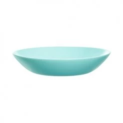 Luminarc Assiettes Creuses Assiette à Soupe En Opale Turquoise D20cm -Assiettes Soldes Magasin assiette a soupe en opale turquoise d20cm 3