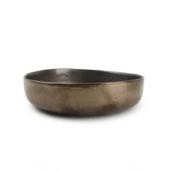 Salt&Pepper Assiettes Creuses Assiette Creuse 21,5xH5,5cm Or Graphite - Lot De 4 -Assiettes Soldes Magasin assiette creuse 21 5xh5 5cm or graphite lot de 4 1