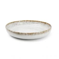 Salt&Pepper Assiettes Creuses Assiette Creuse 21xH3,5cm Gris Mat - Lot De 4