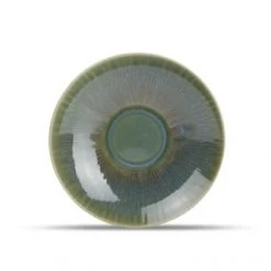 ONA Assiettes Creuses Assiette Creuse 22xH5cm Vert - Lot De 4 -Assiettes Soldes Magasin assiette creuse 22xh5cm vert lot de 4 2