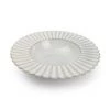 Salt&Pepper Assiettes Creuses Assiette Creuse 24/13xH4cm Blanc Nuancé - Lot De 4