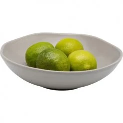 Kare Design Assiettes Creuses Assiette Creuse En Céramique Grise D21 - Lot De 4 -Assiettes Soldes Magasin assiette creuse en ceramique grise d21 lot de 4 2