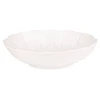 Maisons Du Monde Vaisselle De Noël Assiette Creuse En Faïence Blanche - Lot De 6