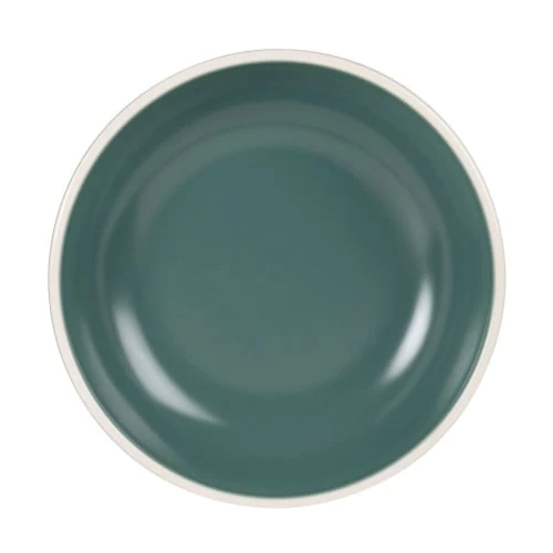 Maisons Du Monde Assiettes Creuses Assiette Creuse En Faïence Verte - Lot De 6 2 Maisons Du Monde Assiettes Creuses Assiette Creuse En Faïence Verte - Lot De 6 – Image 2