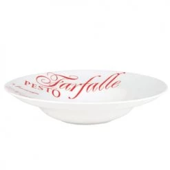 Maisons Du Monde Assiettes Creuses Assiette Creuse En Porcelaine Rouge D 30 Cm - Lot De 2