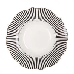Mathilde M Assiettes Creuses Assiette Creuse Gris Foncé D23cm