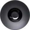 Stalgast Assiettes Creuses Assiette Creuse Porcelaine Noire Bord Lisse Ø 23cm