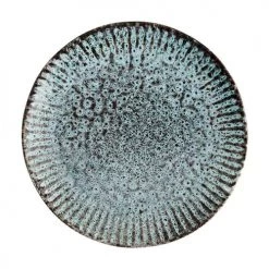 Madam Stoltz Assiettes Plates Assiette En Céramique Bleu -Assiettes Soldes Magasin assiette en ceramique bleu 2