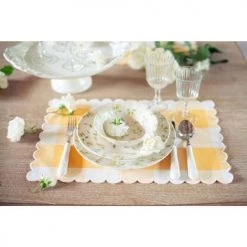 Blanc Assiettes à Dessert Assiette En Céramique Mutlicolore 20 Cm -Assiettes Soldes Magasin assiette en ceramique mutlicolore 20 cm 3