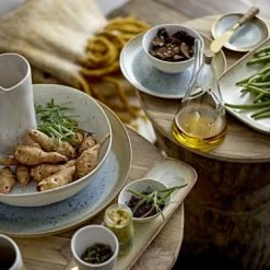 Bloomingville Assiettes Plates Assiette En Grès Multicolore -Assiettes Soldes Magasin assiette en gres multicolore 3