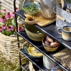 Bloomingville Assiettes Plates Assiette Nina En Grès -Assiettes Soldes Magasin assiette nina en gres 1