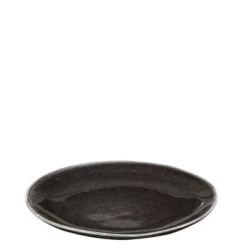 Broste Copenhagen Assiettes à Dessert Assiette Nordic Gris Sable Ø20cm -Assiettes Soldes Magasin assiette nordic coal oe20cm
