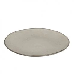 Broste Copenhagen Assiettes Plates Assiette Nordic Gris Sable Ø26cm