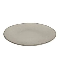 Broste Copenhagen Assiettes Plates Assiette Nordic Gris Sable Ø26cm -Assiettes Soldes Magasin assiette nordic gris sable oe26cm 2