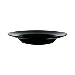 Luminarc Assiettes Creuses Assiette Pasta Noire D28,5cm -Assiettes Soldes Magasin assiette pasta noire d28 5cm 3