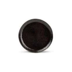 Salt&Pepper Assiettes à Dessert Assiette Plate 15,5cm Noir - Lot De 4