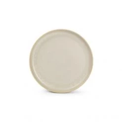 Salt&Pepper Assiettes à Dessert Assiette Plate 17,5xH2,5 Beige - Lot De 4