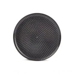 Salt&Pepper Assiettes à Dessert Assiette Plate 20cm Gris - Lot De 4