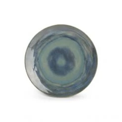 ONA Assiettes à Dessert Assiette Plate 21cm Bleu - Lot De 4