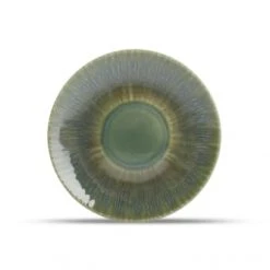 ONA Assiettes à Dessert Assiette Plate 21cm Vert - Lot De 4