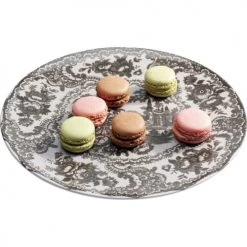 Kare Design Assiettes Plates Assiette Plate En Céramique Grise D27 - Lot De 6 -Assiettes Soldes Magasin assiette plate en ceramique grise d27 lot de 6 4