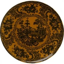 Kare Design Assiettes Plates Assiette Plate En Céramique Jaune D27 - Lot De 6 -Assiettes Soldes Magasin assiette plate en ceramique jaune d27 lot de 6 3