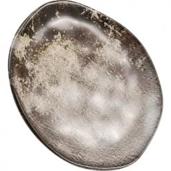 Kare Design Assiettes Plates Assiette Plate En Céramique Marron Et Beige D26 - Lot De 4 -Assiettes Soldes Magasin assiette plate en ceramique marron et beige d26 lot de 4 4