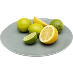 Kare Design Assiettes Plates Assiette Plate En Céramique Sauge D26 - Lot De 4 -Assiettes Soldes Magasin assiette plate en ceramique sauge d26 lot de 4 2