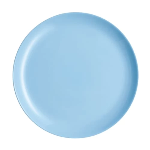 Luminarc Assiettes Plates Assiette Plate En Opale Bleu D27cm 1 Luminarc Assiettes Plates Assiette Plate En Opale Bleu D27cm