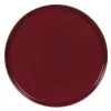 Maisons Du Monde Assiettes Plates Assiette Plate En Porcelaine Aubergine Et Dorée - Lot De 6