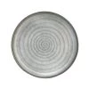 Sibo Homeconcept Assiettes Plates Assiette Plate En Porcelaine Gris 23 Cm - Lot De 3