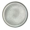 Sibo Homeconcept Assiettes Plates Assiette Plate En Porcelaine Gris 28 Cm - Lot De 2