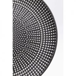 Kare Design Assiettes Plates Assiette Plate En Porcelaine Noire Et Blanche D21 - Lot De 4 -Assiettes Soldes Magasin assiette plate en porcelaine noire et blanche d21 lot de 4 3