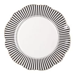 Mathilde M Assiettes Plates Assiette Plate Gris Foncé D27,5cm -Assiettes Soldes Magasin assiette plate gris fonce d27 5cm 4