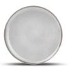ONA Assiettes à Dessert Assiette Plate Gris Ø 19,5cm - Lot De 4