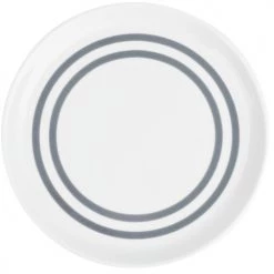 Salt&Pepper Assiettes à Dessert Assiette Plate Gris Ø 19,5cm - Lot De 6