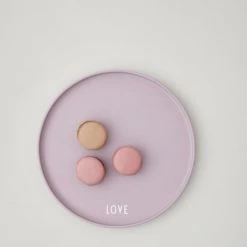 Design Letters Assiettes Plates Assiette Porcelaine Lavande D22cm -Assiettes Soldes Magasin assiette porcelaine lavande d22cm 3