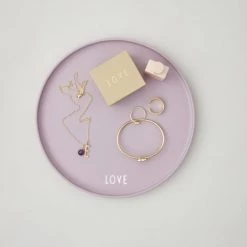 Design Letters Assiettes Plates Assiette Porcelaine Lavande D22cm -Assiettes Soldes Magasin assiette porcelaine lavande d22cm 4