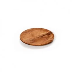 Bazar Bizar Assiettes Plates Assiette Ronde En Bois De Teck Extra Petite