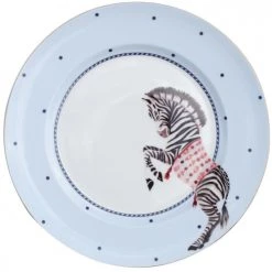 Yvonne Ellen Assiettes Plates Assiettes Animaux En Porcelaine D27cm - Lot De 4 -Assiettes Soldes Magasin assiettes animaux en porcelaine d27cm lot de 4 4