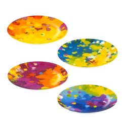 Pylones Assiettes Ă Dessert Assiettes D20cm - Lot De 4