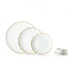 Medard De Noblat Coffret 6 Assiettes Plates D25,5cm -Assiettes Soldes Magasin coffret 6 assiettes plates d25 5cm 2